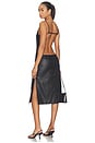 view 1 of 4 ROBE ALEXA MIDI in Onyx