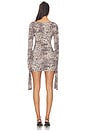 view 3 of 3 Glory Mini Dress in Leopard Fade