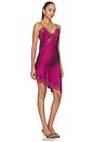 view 2 of 5 VESTIDO EMERGING MIDI  in Plum