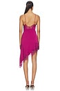 view 4 of 5 VESTIDO EMERGING MIDI  in Plum