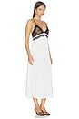view 2 of 4 Le Paris Lace Midi Dress in Pitch