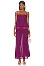 view 1 of 3 VESTIDO GRACIA MAXI  in Plum