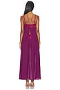 view 3 of 3 VESTIDO GRACIA MAXI  in Plum
