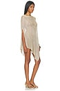 view 2 of 4 Luminous Mesh Dress in Topaz