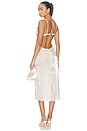 view 4 of 3 Electra Midi Dress in Light Gold