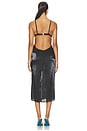 view 4 of 3 Electra Midi Dress in Noir