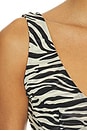 view 5 of 4 Rendezvous Mini Dress in Noir Tiger