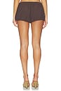 view 4 of 6 Odette Bloomer Short in Brown