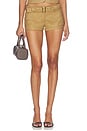 view 1 of 6 Afterglow Mini Short in Camel