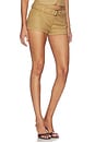 view 2 of 6 Afterglow Mini Short in Camel