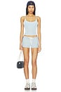 view 5 of 6 Glastonbury Short in Soft Blue