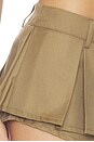 view 7 of 6 Allure Mini Skort in Camel