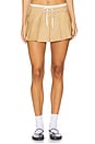 view 1 of 6 Dynasty Mini Skort in Camel