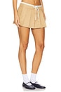 view 2 of 6 Dynasty Mini Skort in Camel