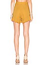 view 3 of 4 Sanchez Ruffle Short in Mustard