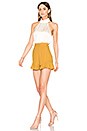 view 4 of 4 Sanchez Ruffle Short in Mustard