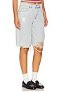view 2 of 6 Banks Jort in Light Denim