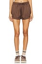 view 2 of 6 Sunrise Shorts in Chocolate