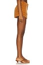 view 3 of 6 Saddle Short in Tan