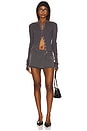 view 6 of 7 Deuce Skort in Grey