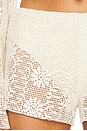 view 6 of 6 Babydoll Short in Cream Floral