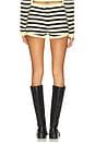 view 4 of 6 Barbie Short in Navy Stripe