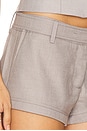 view 6 of 6 Afterglow Mini Short in Grey