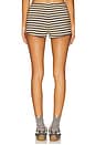 view 4 of 6 Kourt Bloomers in Beige Stripe