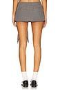 view 4 of 6 JUPE-SHORT KENSINGTON MINI in Noir Check