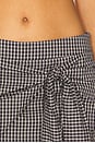 view 6 of 6 JUPE-SHORT KENSINGTON MINI in Noir Check