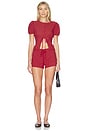 view 5 of 6 Bardot Short in Cherry