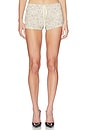 view 1 of 6 Sequin Hot Short in Lemontini