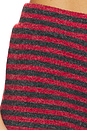 view 6 of 6 Housewife Knit Short in Crimson Stripe