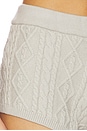 view 6 of 6 Housewife Knit Short in Ash Cable