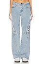 view 1 of 6 Dollhouse Jean in Washed Blue