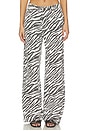view 1 of 6 Top Model Jeans in Zebra