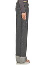 view 3 of 6 Top Model Cuffed Jeans in Charcoal