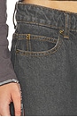 view 6 of 6 Top Model Cuffed Jeans in Charcoal