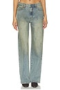 view 1 of 6 Top Model Jeans in Stone Blue