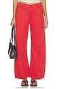 view 1 of 6 Sideline Jeans in Crimson
