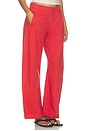 view 2 of 6 Sideline Jeans in Crimson