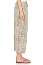 view 3 of 6 Horseshoe Cropped Jeans in Leopard