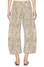 view 4 of 6 Horseshoe Cropped Jeans in Leopard