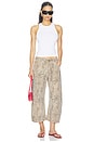 view 5 of 6 Horseshoe Cropped Jeans in Leopard
