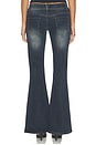 view 5 of 6 Agnes Jeans in Dark Denim