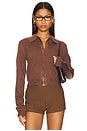 view 1 of 4 Awakening Cardigan in Chestnut