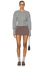 view 4 of 5 Head in The Clouds Cardigan in Grey Moss