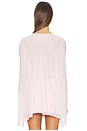 view 3 of 4 Aura Poncho in Bubblegum Pink