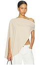 view 1 of 5 Reborn Poncho in Beige