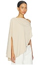 view 2 of 5 Reborn Poncho in Beige